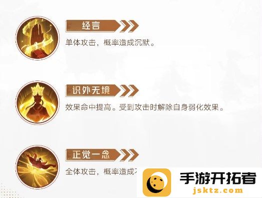 唐玄奘技能