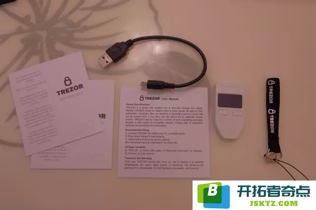 TREZOR硬件钱包开箱评测及使用教程！