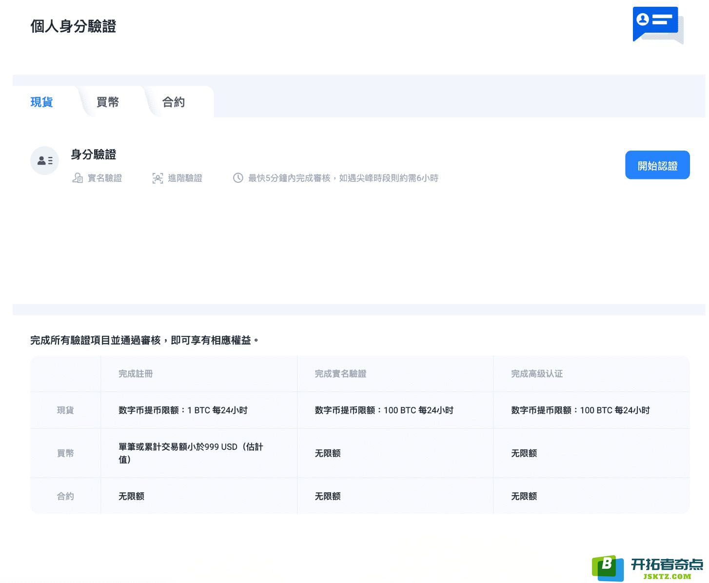 Huobi Global 火币个人身份验证KYC
