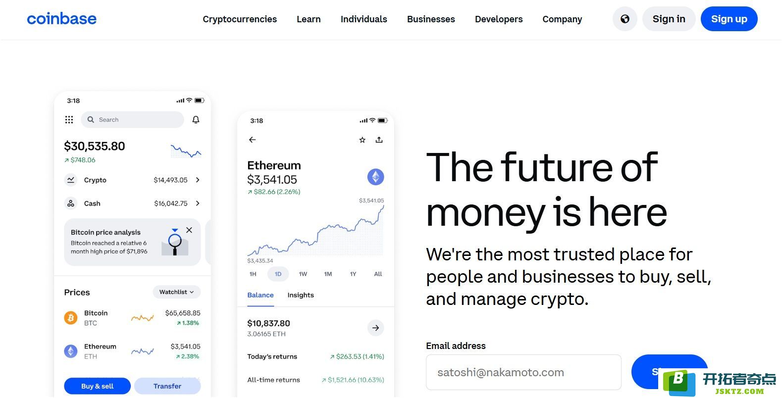 Coinbase 加密货币兑换美国
