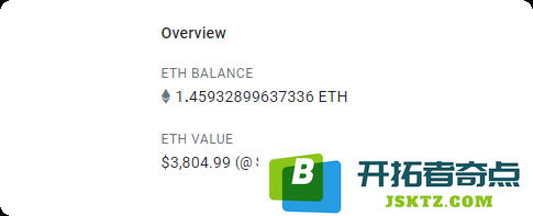 Etherscan 钱包总览